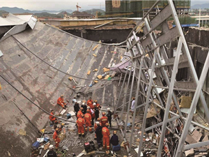 6死87伤10人被逮捕 涉无证无资质施工