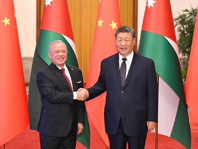 习近平同约旦国王阿卜杜拉二世会谈